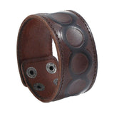 Bracelet de Force Relief en Cuir