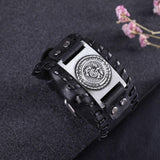 Bracelet de Force Renforcement Poignet en Cuir - Mon Bracelet Homme