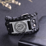 Bracelet de Force Renforcement Poignet en Cuir - Mon Bracelet Homme