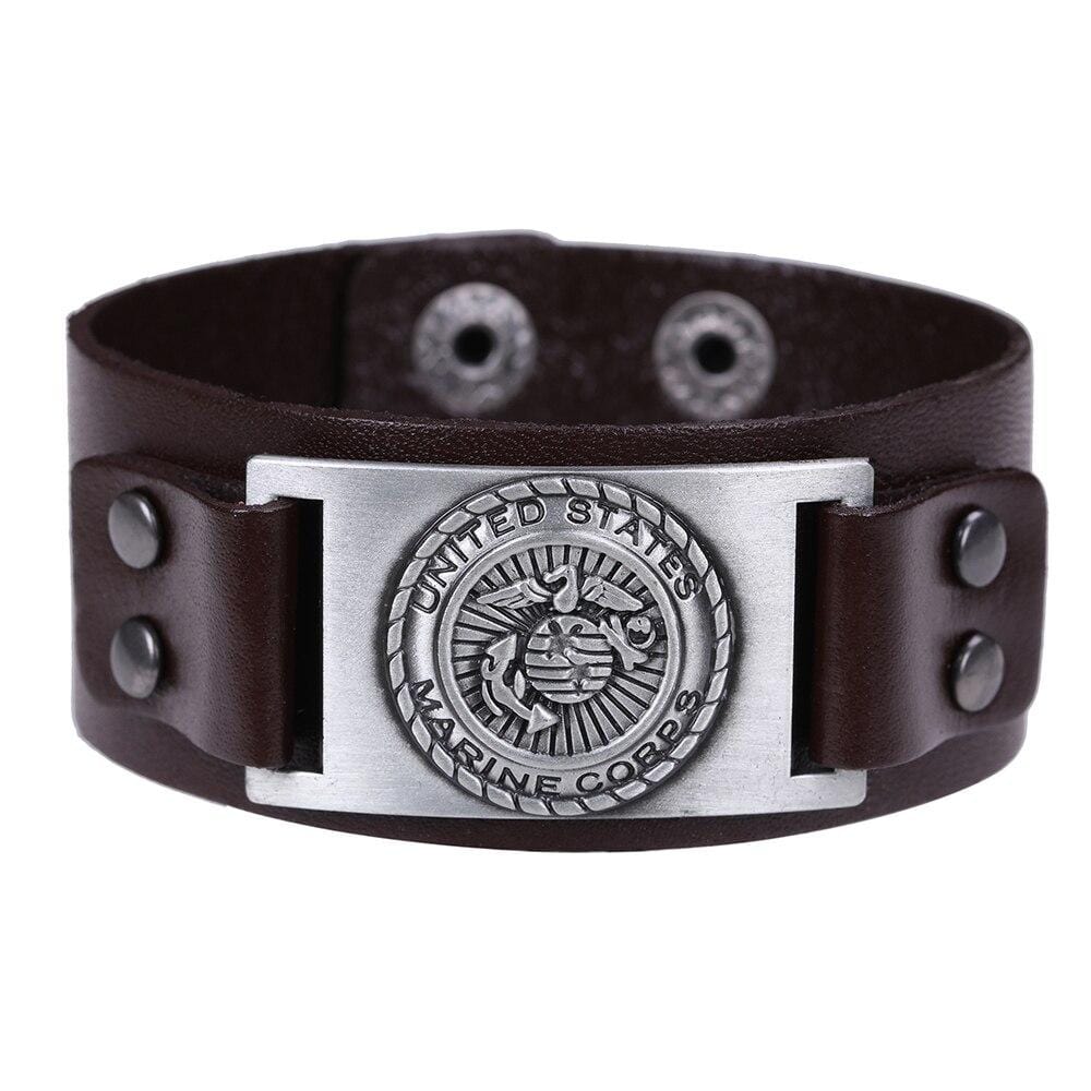 Bracelet de Force Résistant et Robuste en Cuir - Mon Bracelet Homme
