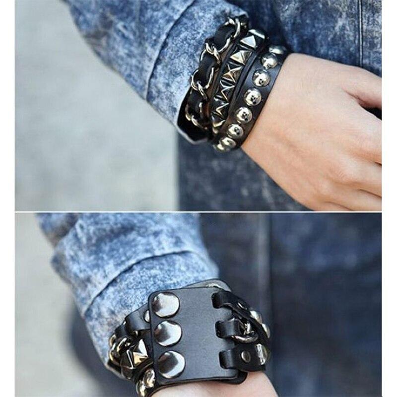 Bracelet de Force Simili Cuir - Mon Bracelet Homme