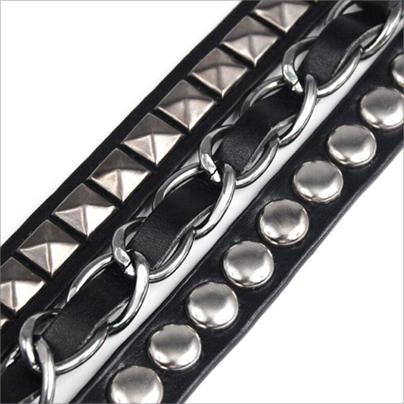 Bracelet de Force Simili Cuir - Mon Bracelet Homme