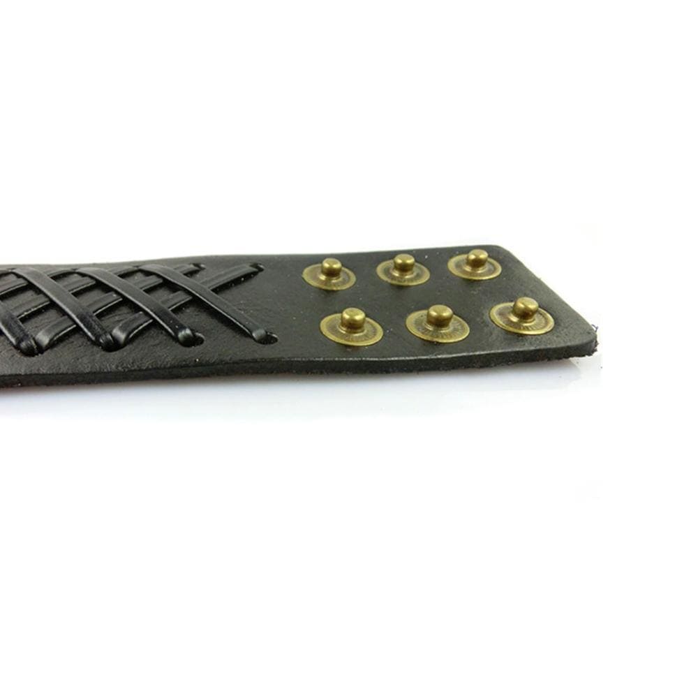 Bracelet de Force Solide et Durable en Cuir - Mon Bracelet Homme