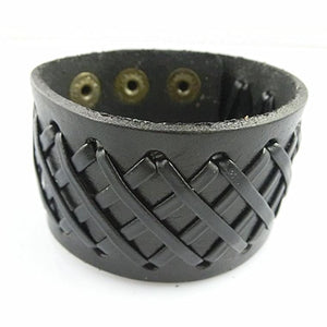 Bracelet de Force Solide et Durable en Cuir - Mon Bracelet Homme