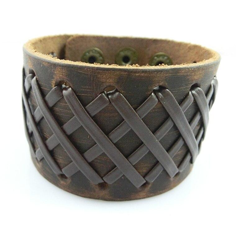 Bracelet de Force Solide et Durable en Cuir - Mon Bracelet Homme