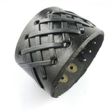 Bracelet de Force Solide et Durable en Cuir