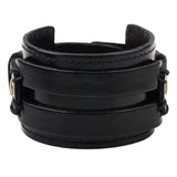 Bracelet de Force style Punk en Cuir