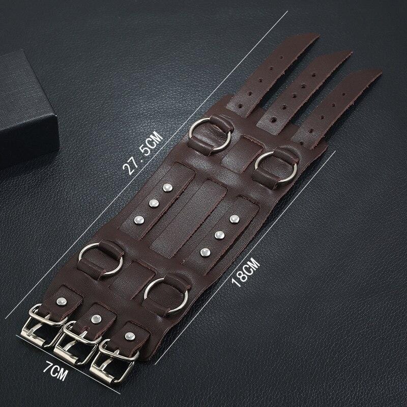 Bracelet de Force Taille Réglable en Cuir - Mon Bracelet Homme
