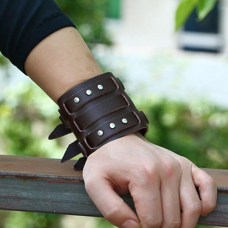 Bracelet de Force Taille Réglable en Cuir - Mon Bracelet Homme