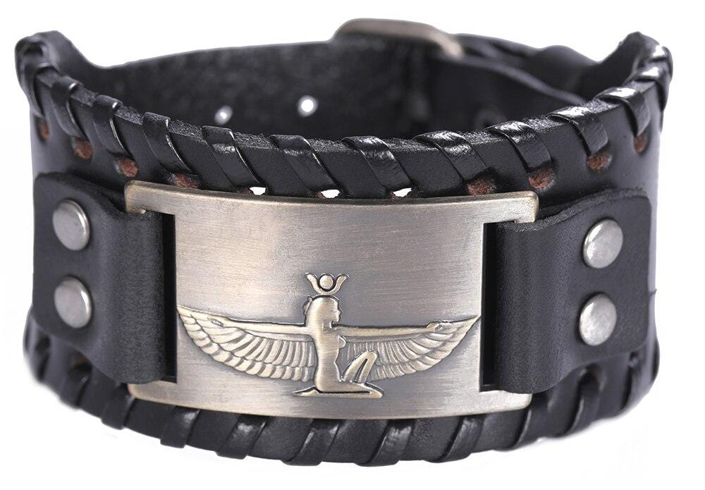 Bracelet de Force Taille Unique en Cuir - Mon Bracelet Homme