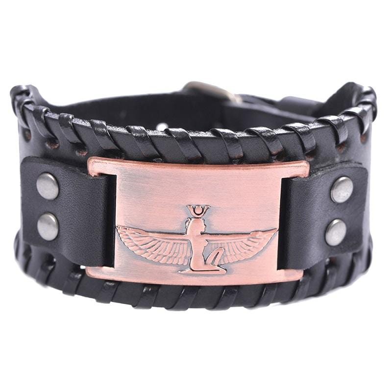 Bracelet de Force Taille Unique en Cuir - Mon Bracelet Homme