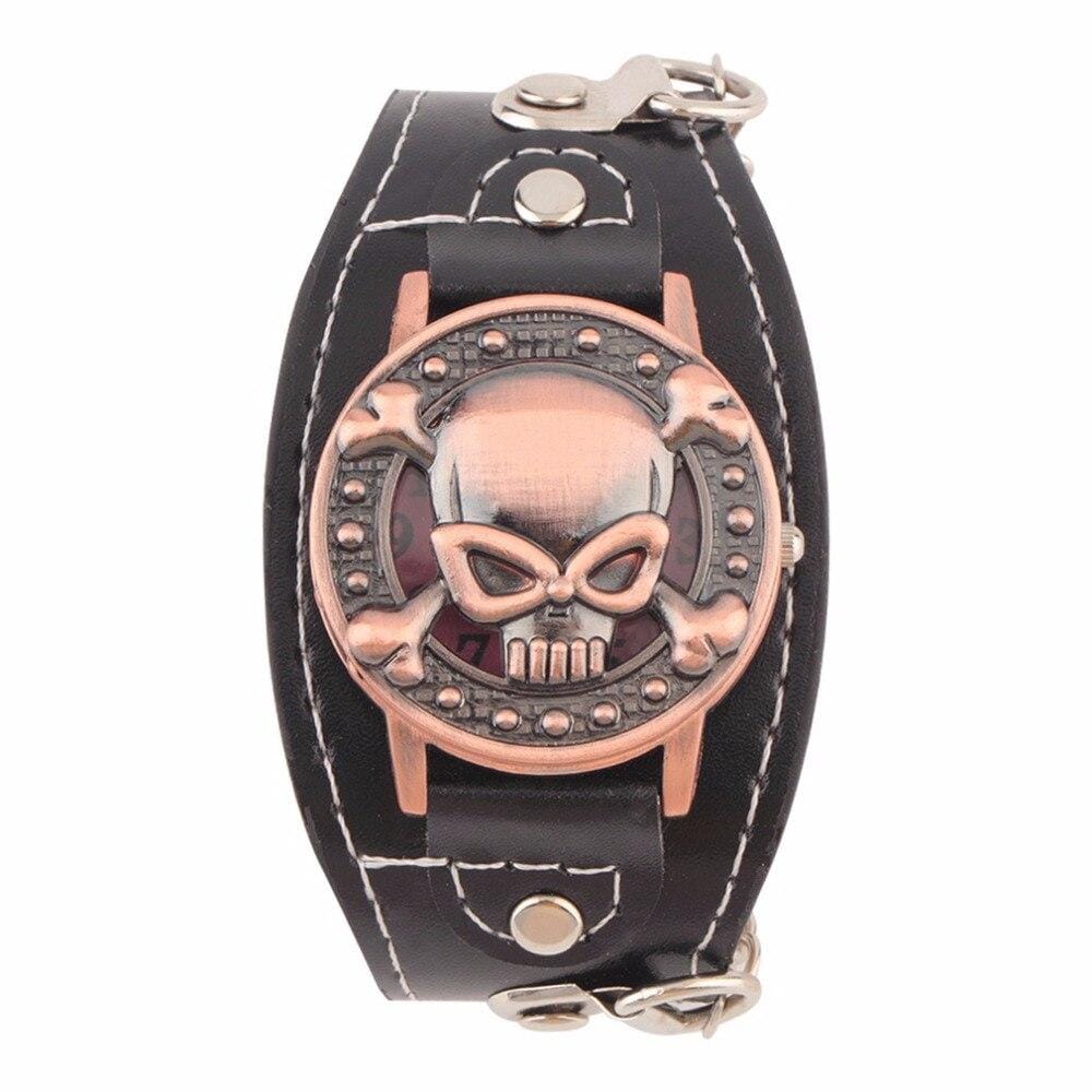 Bracelet de Force Tête de Mort Montre - Mon Bracelet Homme