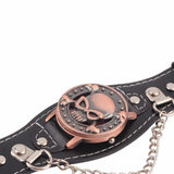 Bracelet de Force Tête de Mort Montre - Mon Bracelet Homme