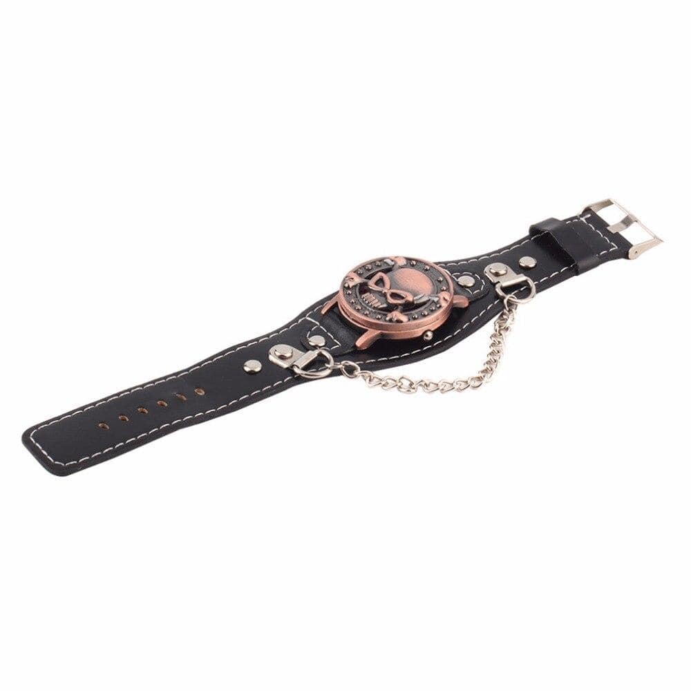 Bracelet de Force Tête de Mort Montre - Mon Bracelet Homme