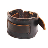 Bracelet de Force Uni-sangle en Cuir - Mon Bracelet Homme