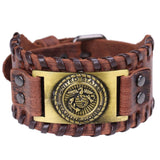 Bracelet de Force United States en Cuir - Mon Bracelet Homme