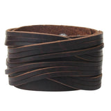 Bracelet de Force Vague de Cuir