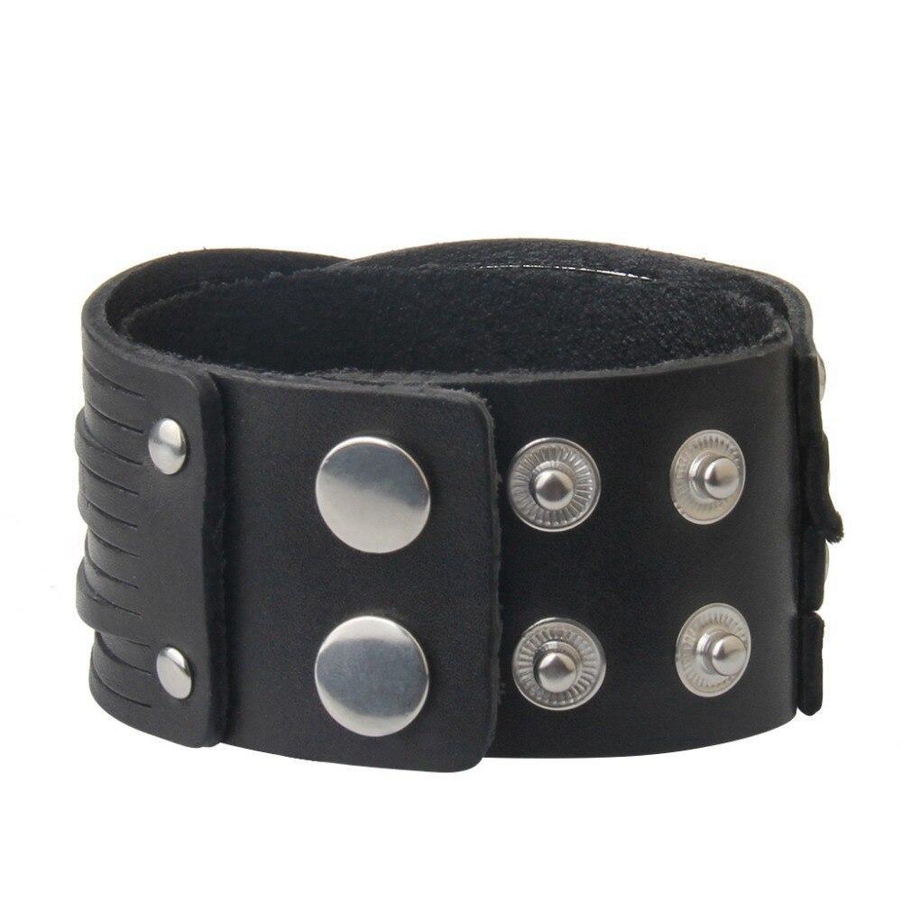 Bracelet de Force Vague de Cuir - Mon Bracelet Homme