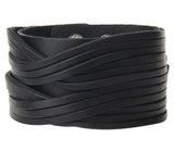 Bracelet de Force Vague de Cuir - Mon Bracelet Homme