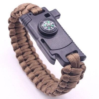 Bracelet de Survie 5 en 1 en Paracorde - Mon Bracelet Homme