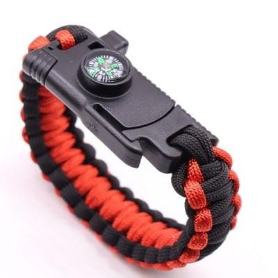 Bracelet de Survie 5 en 1 en Paracorde - Mon Bracelet Homme