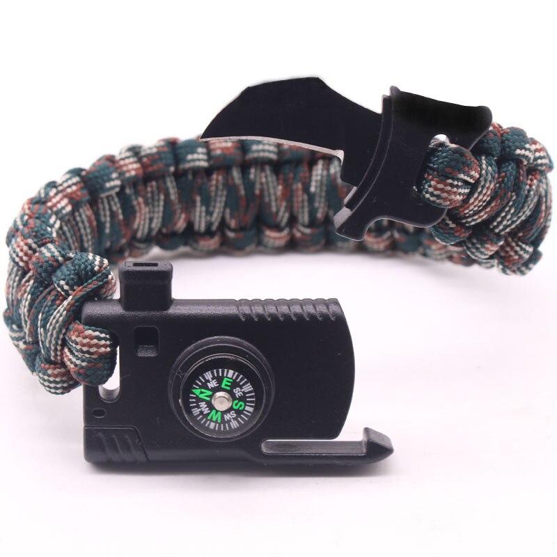 Bracelet de Survie 5 en 1 en Paracorde - Mon Bracelet Homme