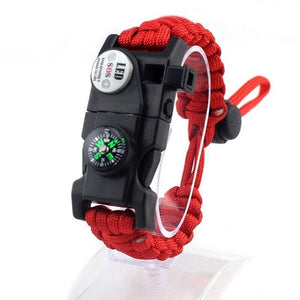 Bracelet de Survie Allume Feu en Paracorde - Mon Bracelet Homme