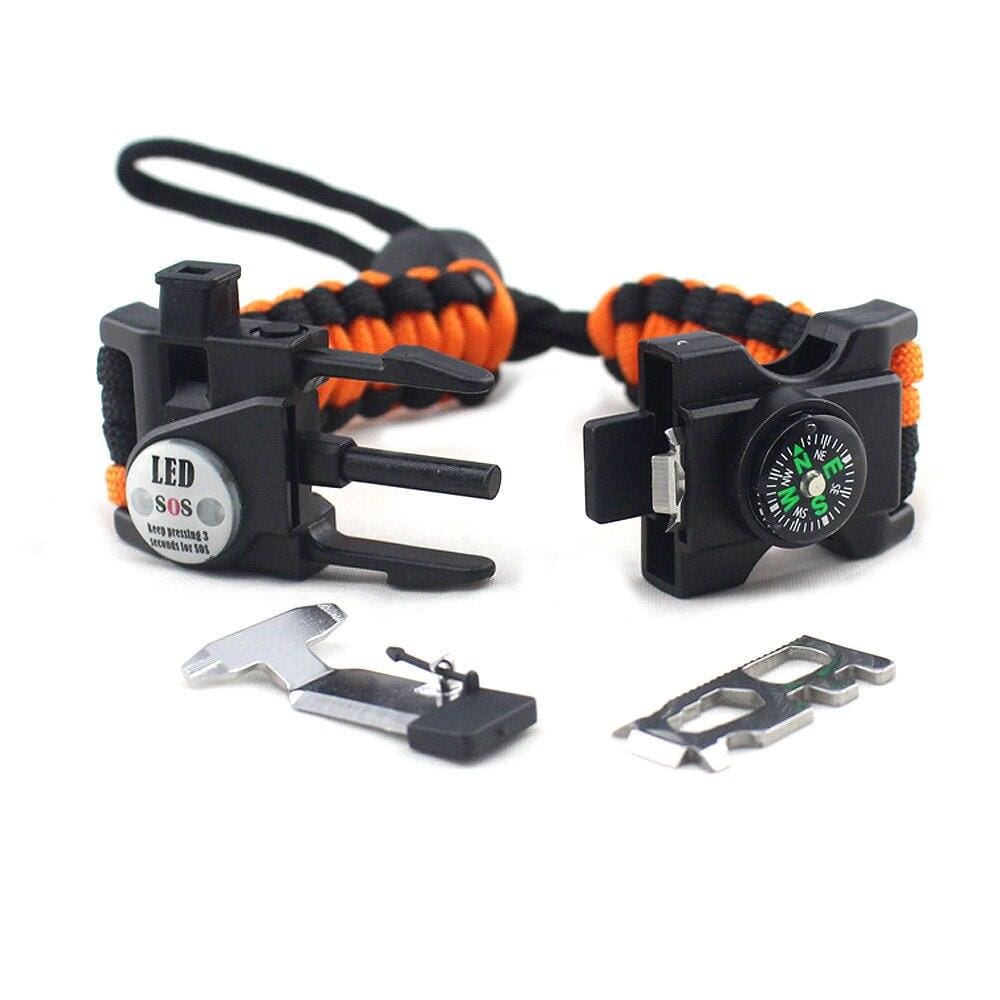 Bracelet de Survie Allume Feu en Paracorde - Mon Bracelet Homme
