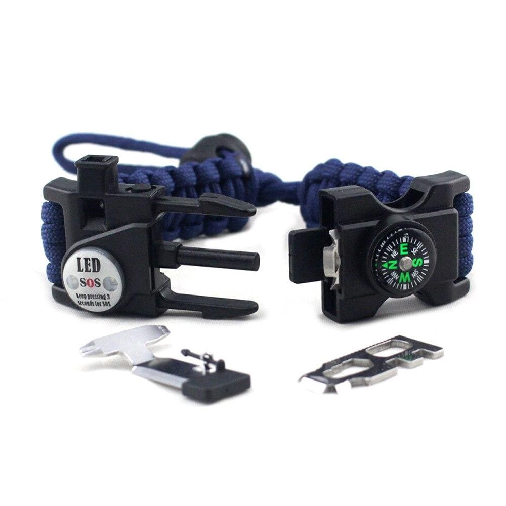 Bracelet de Survie Allume Feu en Paracorde - Mon Bracelet Homme