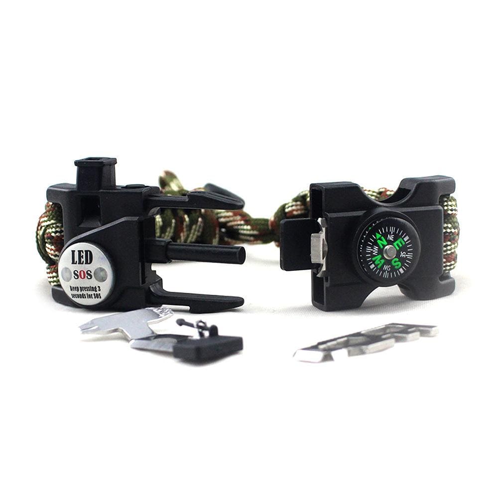 Bracelet de Survie Allume Feu en Paracorde - Mon Bracelet Homme