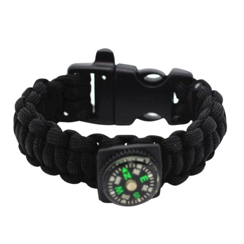 Bracelet de Survie avec Boussole en Paracorde - Mon Bracelet Homme