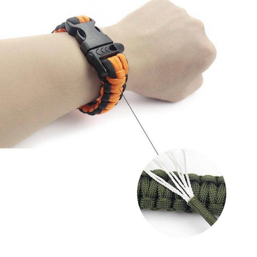 Bracelet de Survie avec Sifflet en Paracorde - Mon Bracelet Homme