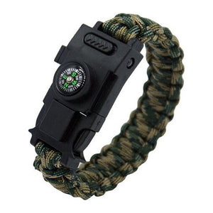 Bracelet de Survie en Paracorde Avec Boucle en Plastique et Lumière LED Alexander - Mon Bracelet Homme
