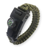 Bracelet de Survie en Paracorde Avec Boucle en Plastique et Lumière LED Duncan