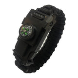Bracelet de Survie en Paracorde Avec Boucle en Plastique et Lumière LED Pierce