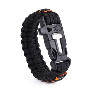Bracelet de Survie en Paracorde Avec Grattoir et Sifflet Jonas - Mon Bracelet Homme