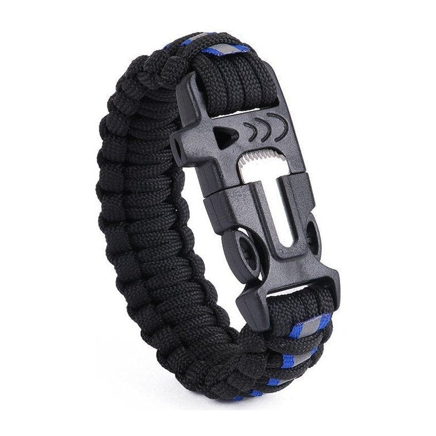 Bracelet de Survie en Paracorde Avec Grattoir et Sifflet Legend - Mon Bracelet Homme