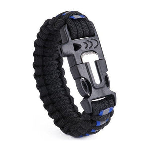 Bracelet de Survie en Paracorde Avec Grattoir et Sifflet Legend - Mon Bracelet Homme