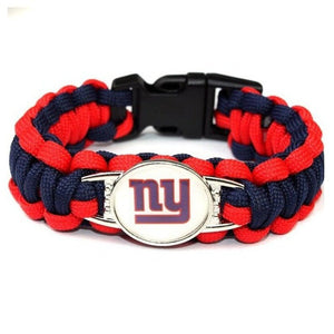 Bracelet de Survie en Paracorde Avec Logo Équipe de Foot US Anders - Mon Bracelet Homme