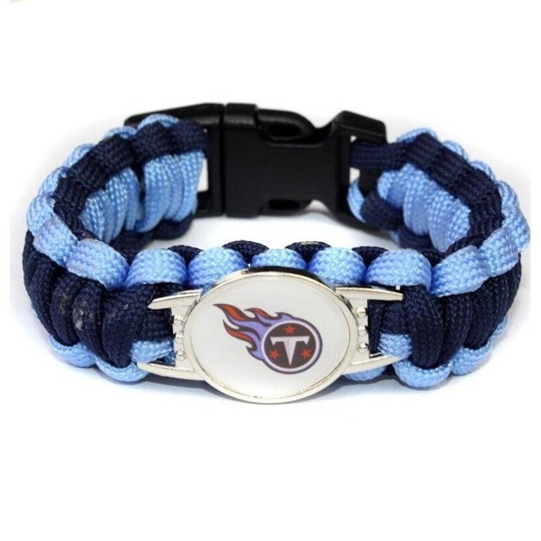 Bracelet de Survie en Paracorde Avec Logo Équipe de Foot US Branson - Mon Bracelet Homme