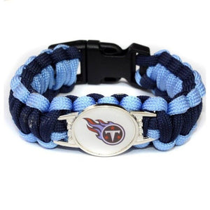 Bracelet de Survie en Paracorde Avec Logo Équipe de Foot US Branson - Mon Bracelet Homme