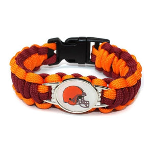 Bracelet de Survie en Paracorde Avec Logo Équipe de Foot US Ezequiel - Mon Bracelet Homme