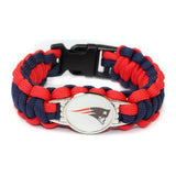 Bracelet de Survie en Paracorde Avec Logo Équipe de Foot US Hudson