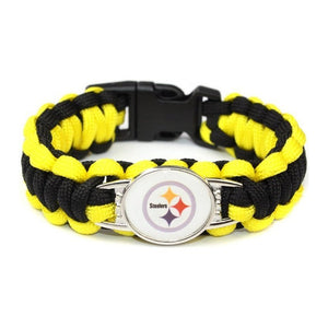 Bracelet de Survie en Paracorde Avec Logo Équipe de Foot US Kevin - Mon Bracelet Homme