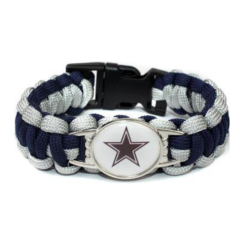 Bracelet de Survie en Paracorde Avec Logo Équipe de Foot US Malcolm - Mon Bracelet Homme
