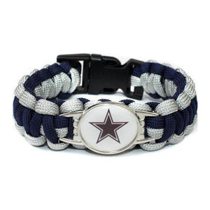 Bracelet de Survie en Paracorde Avec Logo Équipe de Foot US Malcolm - Mon Bracelet Homme