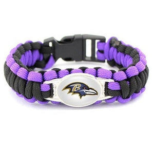 Bracelet de Survie en Paracorde Avec Logo Équipe de Foot US Maximo - Mon Bracelet Homme