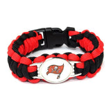 Bracelet de Survie en Paracorde Avec Logo Équipe de Foot US Rey