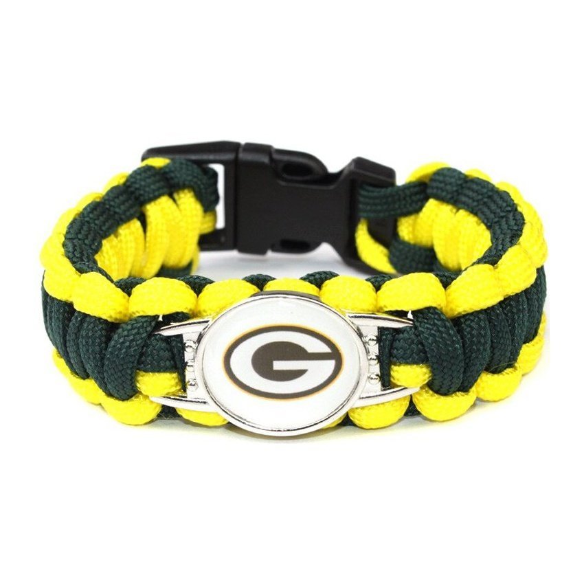 Bracelet de Survie en Paracorde Avec Logo Équipe de Foot US Rowan - Mon Bracelet Homme