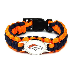 Bracelet de Survie en Paracorde Avec Logo Équipe de Foot US Seven - Mon Bracelet Homme